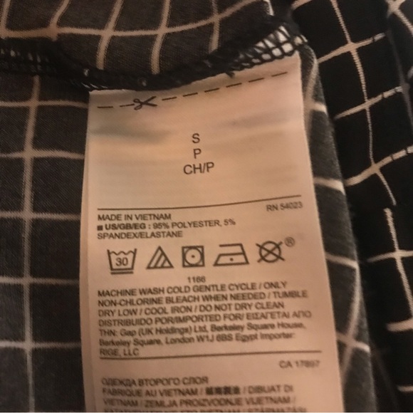 Banana Republic Dress Black and White Small. - Picture 10 of 12